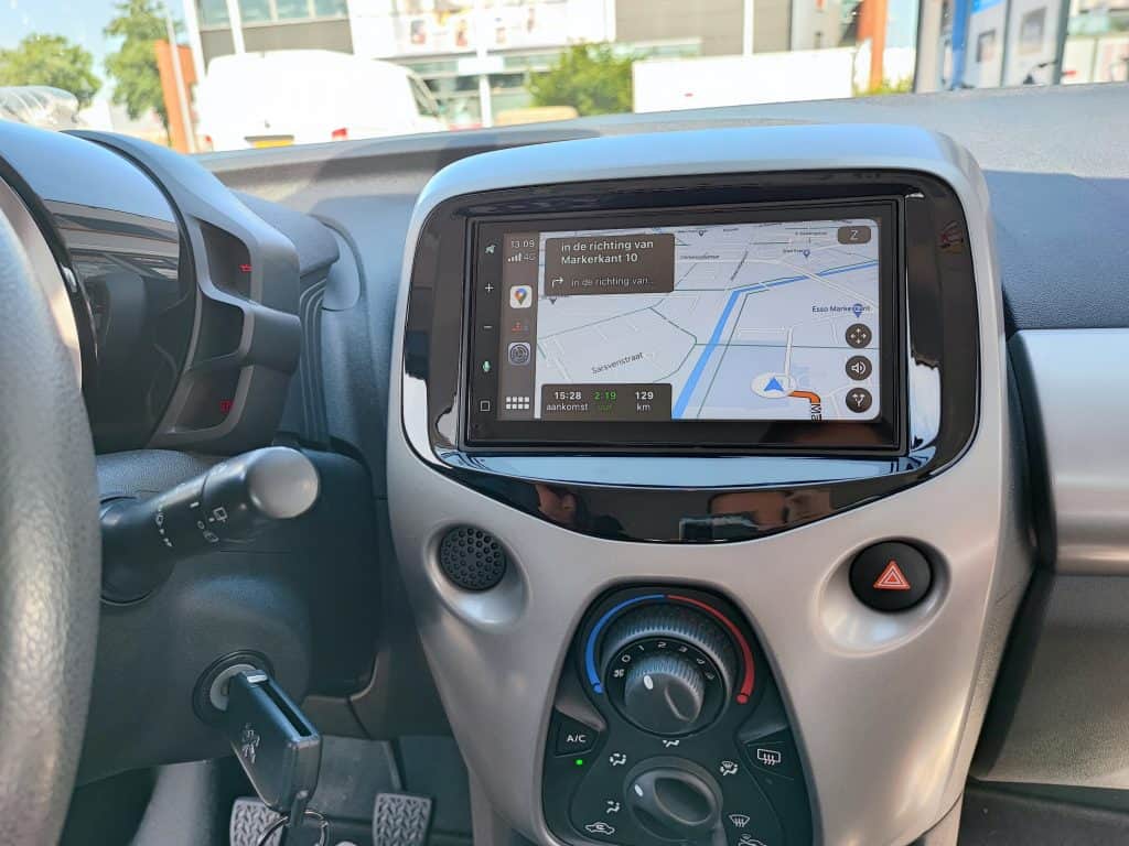 Apple Carplay inbouwen Toyota Aygo