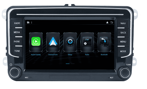 Navigatie Caplay en Android auto voor Volkswagen Seat Skoda